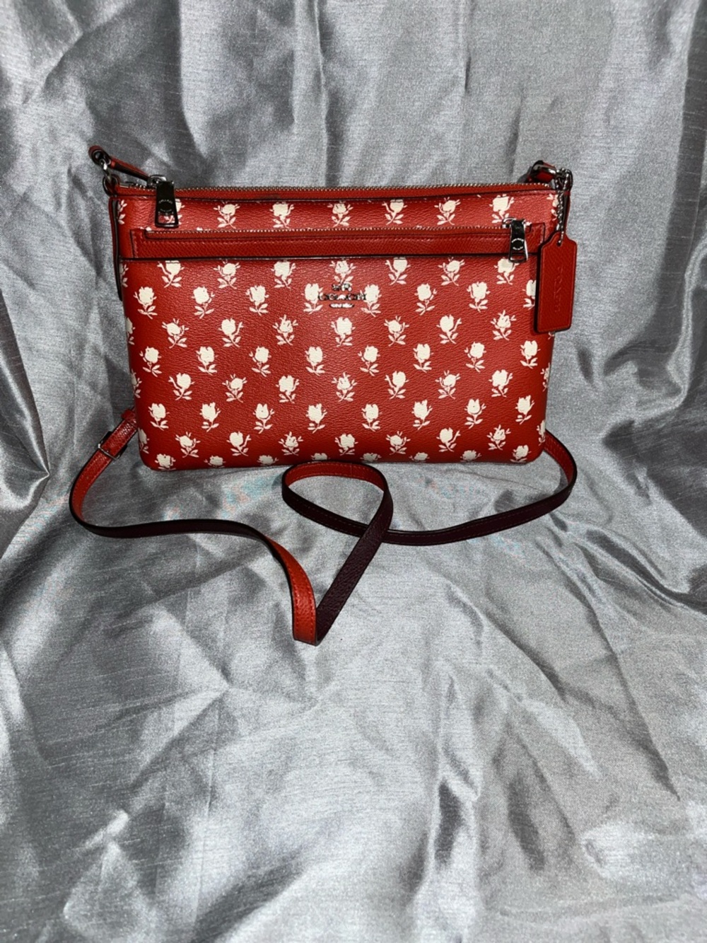 Coach Floral Purse w/Wallet Insert